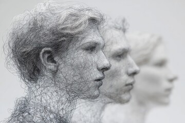 Family trauma concept showing long term emotional imprint and identity shaping.