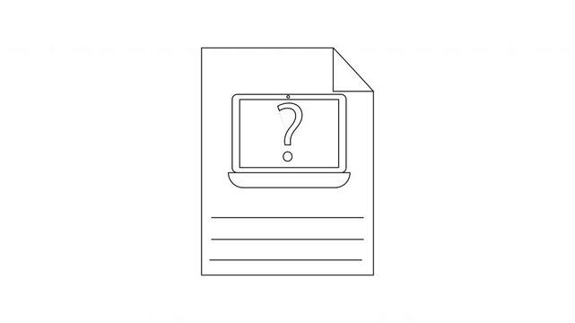 Troubleshooting Guide - Resolving Common Laptop Issues on Paper.