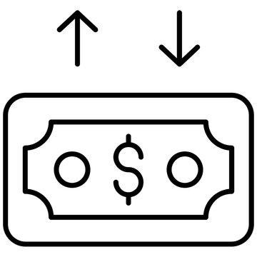 Kickback Cash Icon Vector Element