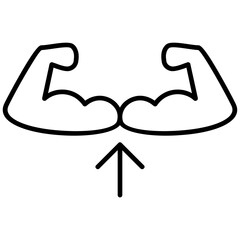 Leg Muscle Icon Vector Element