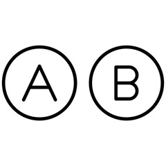 Abs Icon Vector Element