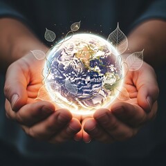 Caring for the earth in human hands