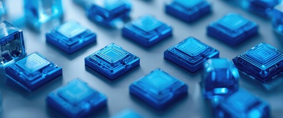 Overview of Innovative Blue Cubic Industrial Chips for Boosting Quality and Productivity
