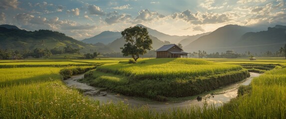 Guangfu Township's Scenic Landscapes and Rural Charm in Hualien County, Taiwan