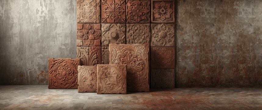 Ceramic design ideas with cotto terracotta tiles