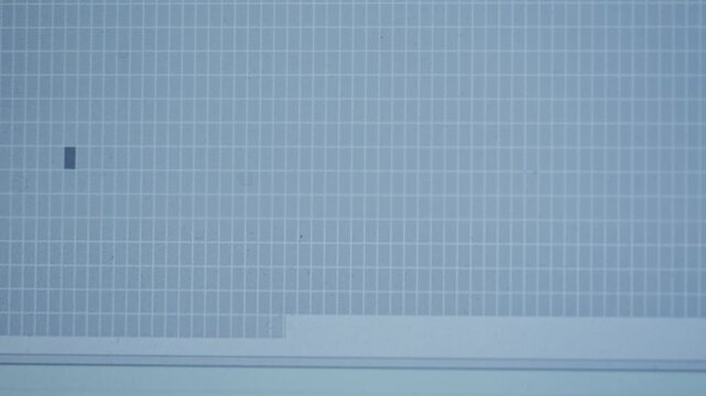 A test is performed on the computer screen, displaying errors. A popular program for diagnosing, testing, searching, and marking bad sectors. An application for diagnosing and recovering hard drives.