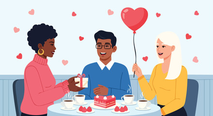 Valentine's Day Modern Romance and Self-Care A Celebration of Love, Connection, and Personal Well-being with Gifts and Sweet Treats