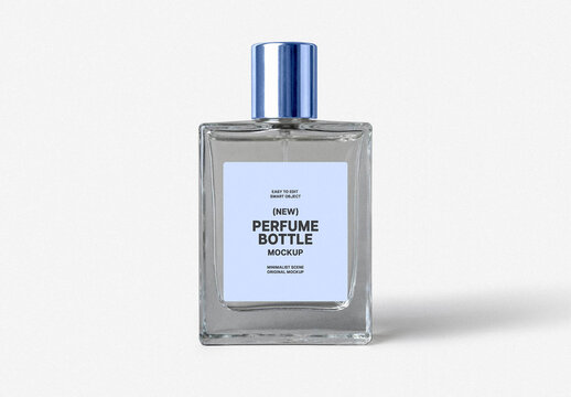 Perfume Glass Bottle Mockup