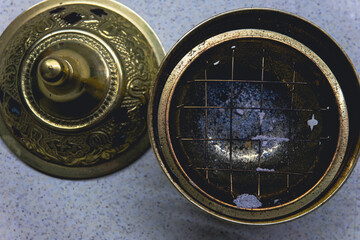 Decorative Orthodox candle for incense