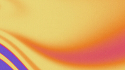 Soft Warm Orange and Yellow Mesh Gradient Background with Grainy Texture and Purple Accents