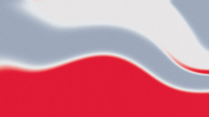 Minimalist Red and Silver Grainy Gradient Background with Soft Abstract Wave