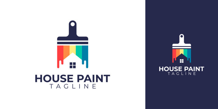 House Paint Logo for House Painting Business