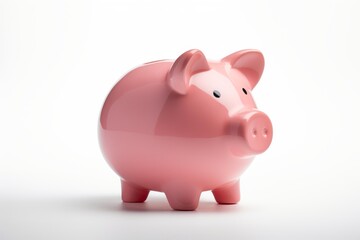 Pink piggy bank symbolizing savings, financial planning, and future investment