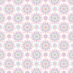 Seamless pastel ornament repeat for stationery and gift wrap paper