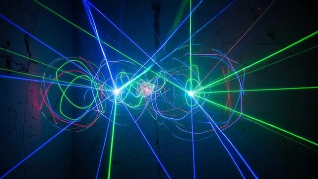 abstract blue background with space