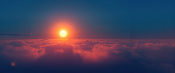 Obraz premium Gorgeous sky during sunset