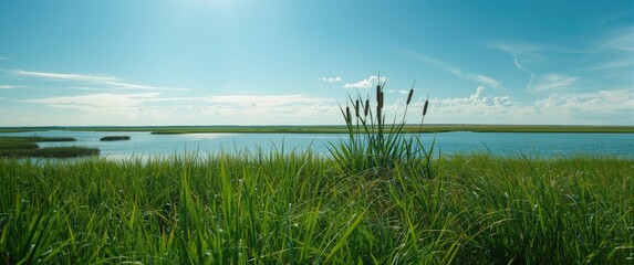 Bright Summer Day Pylypow Wetlands