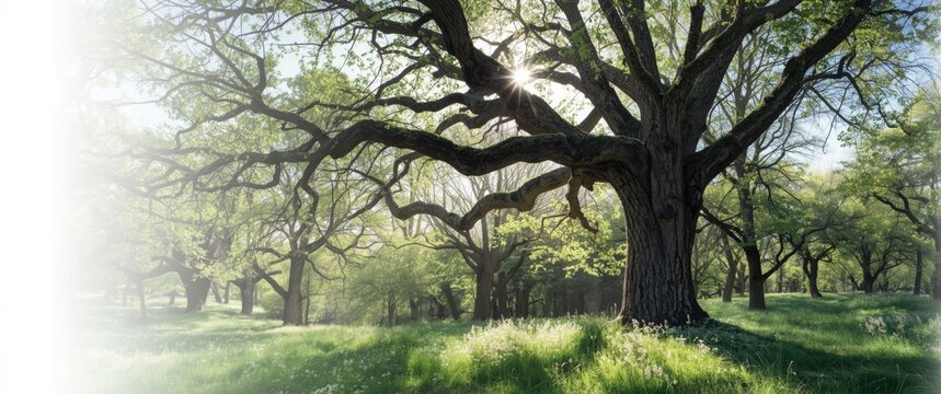 Aspromonte Forest During Spring in Calabria, Italy