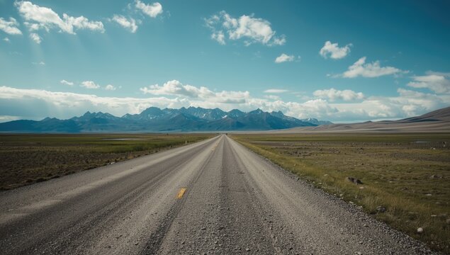 Arctic gravel pathway between Dawson City and Inuvik, designed for seasonal travel and road upkeep