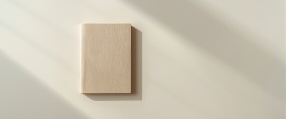 Business concept - Top-down collection of fabric notebook open pages isolated on background for mockup