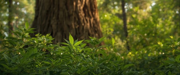 Fototapeta premium How the Lea Indica plant serves as an anti-inflammatory and antipyretic drug