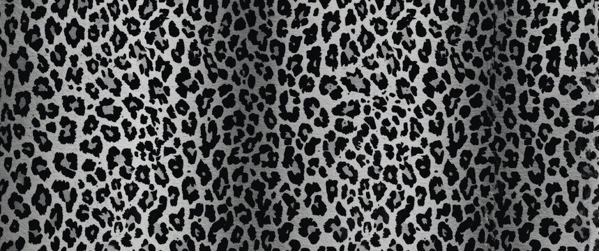 Animal print background featuring grey and black leopard design