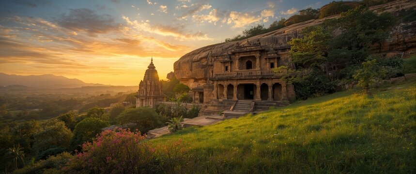 Discover Ellora in Aurangabad, Maharashtra, India: UNESCO World Heritage Site with Large Rock-Cut Caves