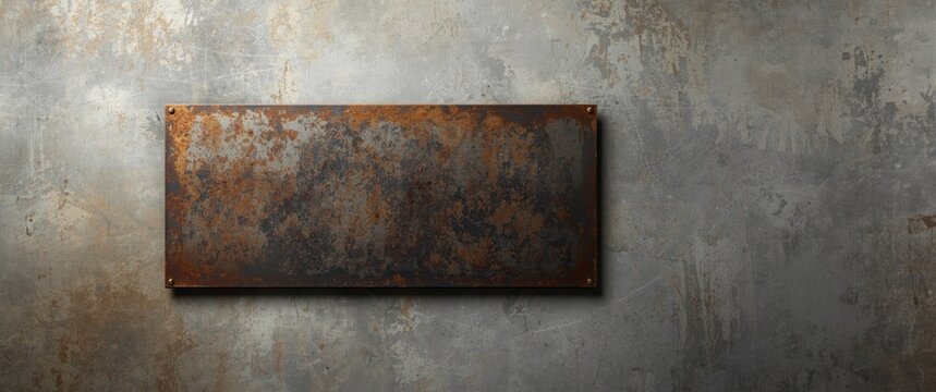 metal plate with a diamond-shaped pattern