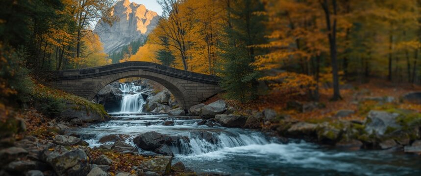 Taking a break from travel, I sipped water in the midst of majestic trees and mesmerizing autumn scenery, surrounded by nature's splendor.