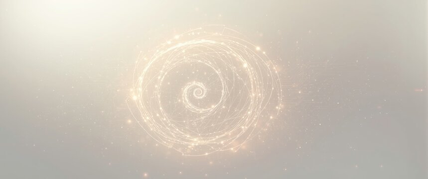 Background of the future with a lighter spiral technology and hi-tech communication theme, including a free area for text input and drawing