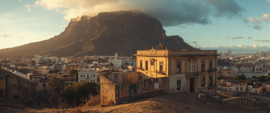 Candelaria's abandoned building beneath a cliff in Tenerife: Urban exploration adventure