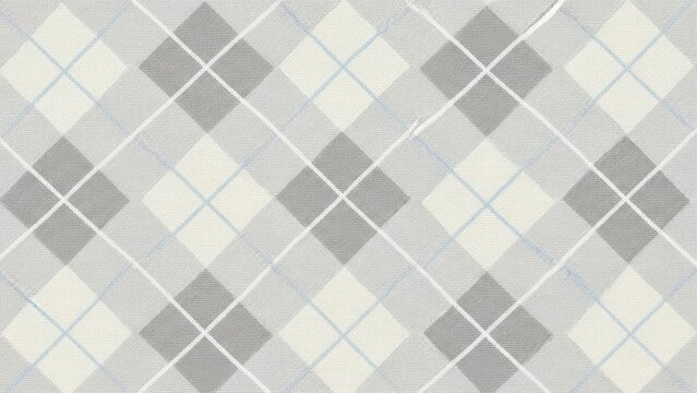 Argyle pattern isolated on white background