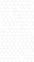 Subtle hexagonal pattern with gradient effect nearly monochrome