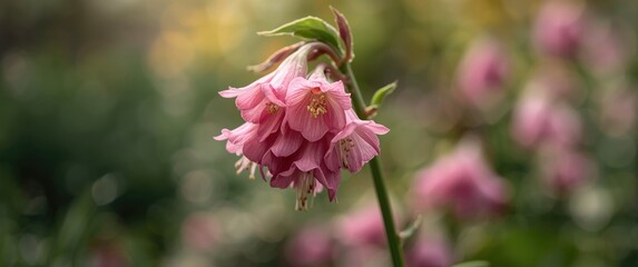 Obraz premium Flowering Helleborus Walberton's Rosemary