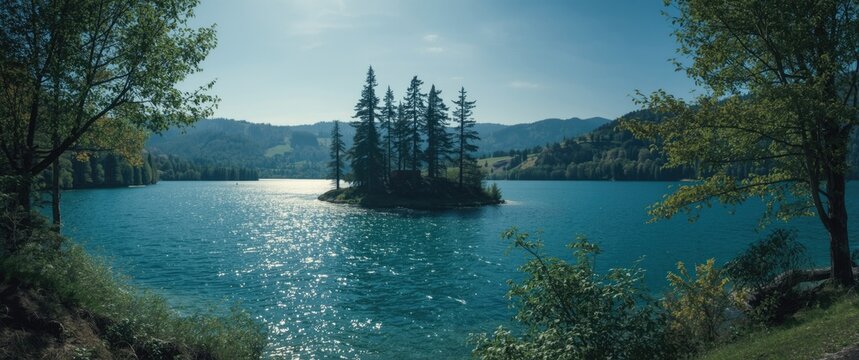 The Dolomitic Alps' Lake Bries, also known as Prague-Wildsee or Lake Praga Lake, is in South Tyrol, Italy, in the Bryesa municipality of the Valley of Prags