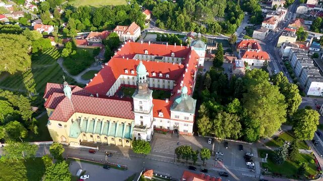 Trzebnica Abbey near Wroclaw in Lower Silesian Voivodeship, Poland