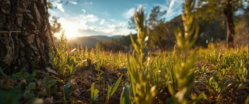 Espana wild plants thriving in Mallorca