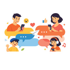 Chatting with Friends Using Mobile Devices