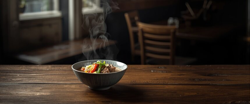 Fresh Filipino Pork Sinigang featuring pork and vegetables in tamarind soup
