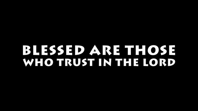 Christian Bible Verse Quote for Church Presentation Worship Background