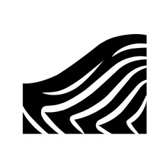 black and white zebra corner pattern