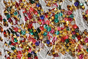 背景に使えるきらきらしたラインストーン素材