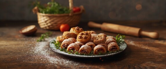 Traditional Balkan Saint Day Confections