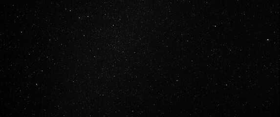 Fototapeta premium Starry night sky featuring black galaxy and universe backdrop
