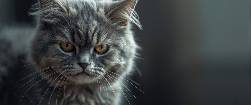 cat shows signs of contempt