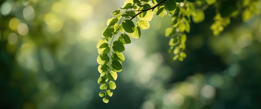 Akebia Quinata plant foliage