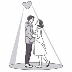 Standing in Heart Spotlight 1