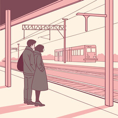 Waiting Train Together