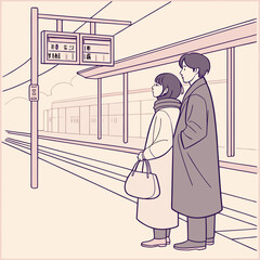 Waiting Train Together 1