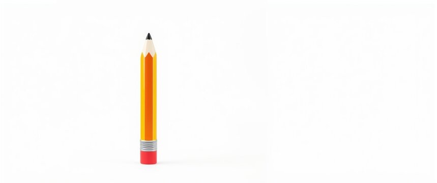 Oversized colored pencil toy displayed on a white backdrop